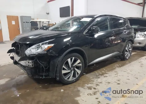 2016 Nissan Murano Platinum from USA, damaged, VIN 5N1AZ2MG5GN131138